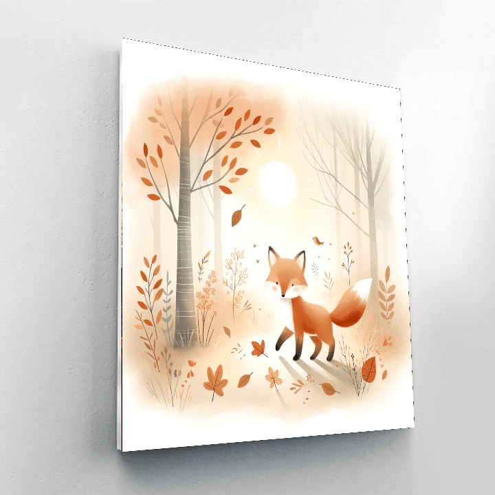 Wandering Wild Fox Paint By Color