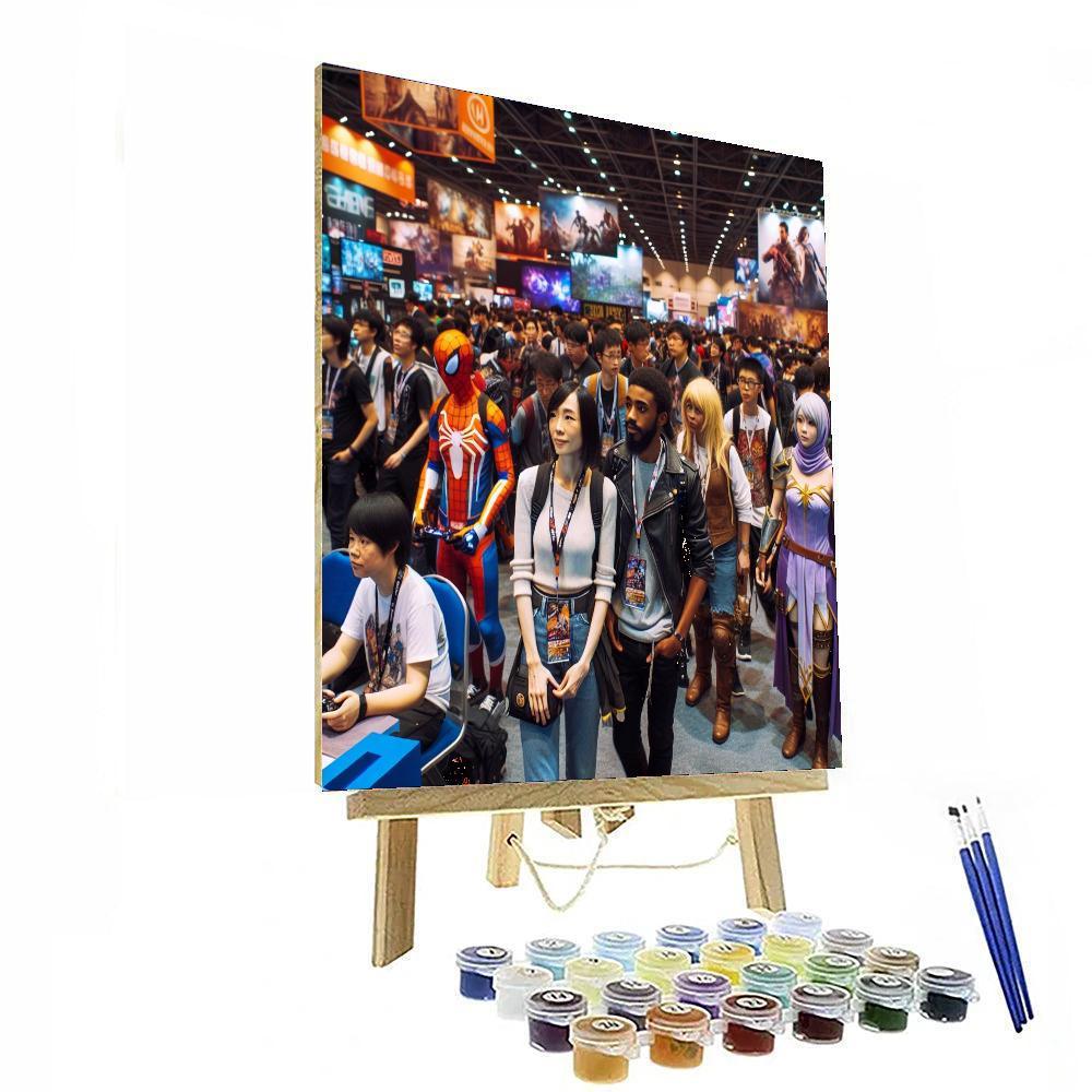 Tokyo Game Show Paint By Number