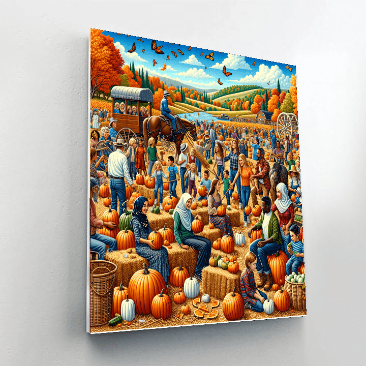 The Harvest Festival Paint By Color