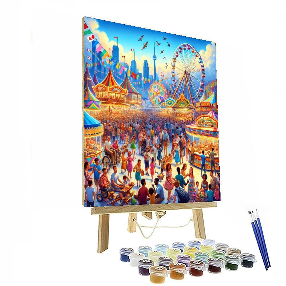 The Great Canadian Carnival - Toronto, Canada Paint By Numbers Kits