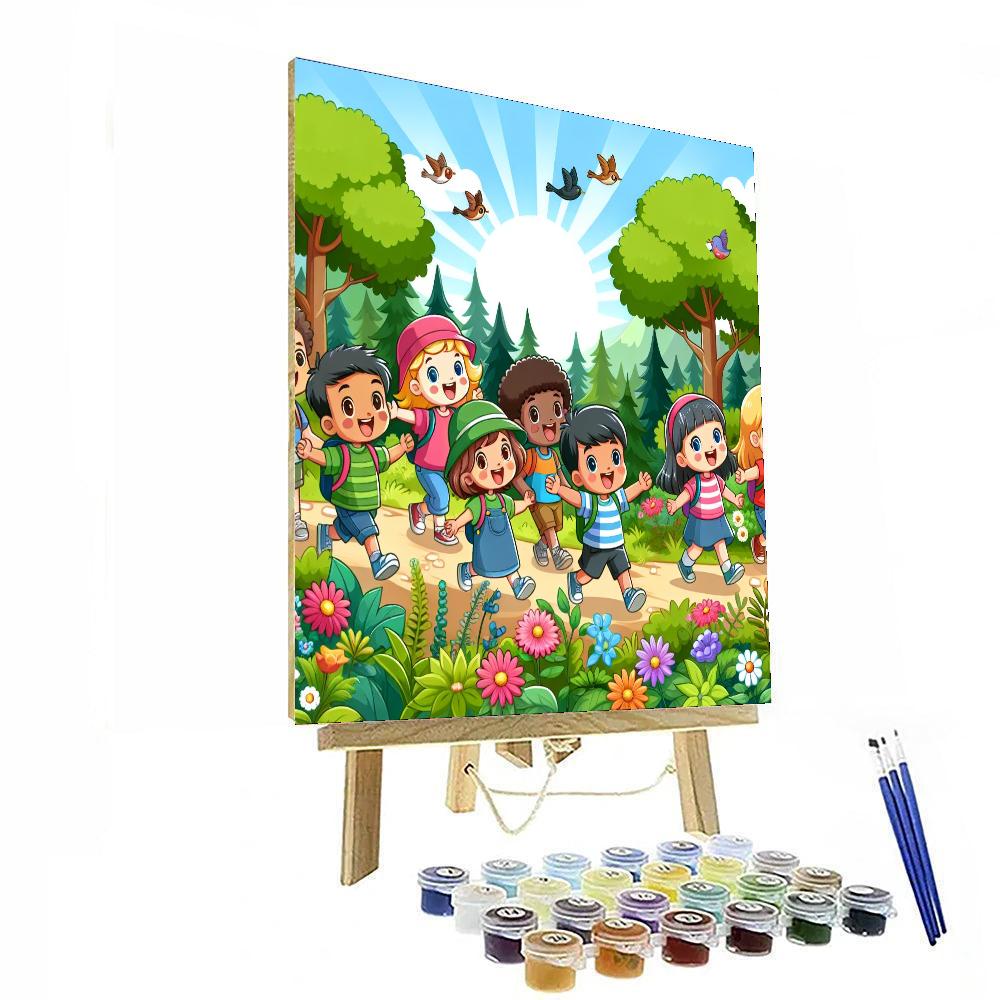 Exciting Outdoor Adventures Numbered Painting Kits