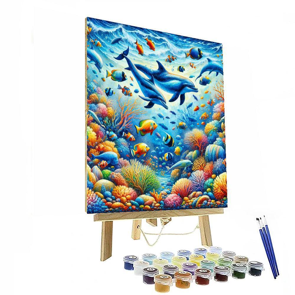 Magical Ocean Dreams Number Painting