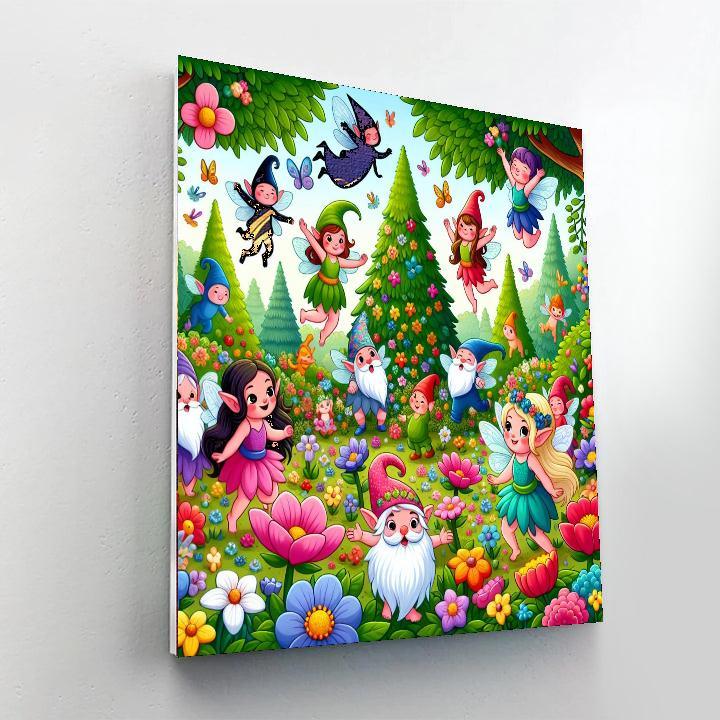 Journey To The Enchanted Forest Painting By Numbers Kit