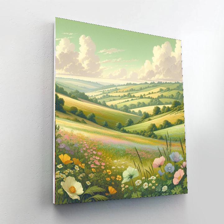 Serene Countryside Bliss Paint By Numbers Kits