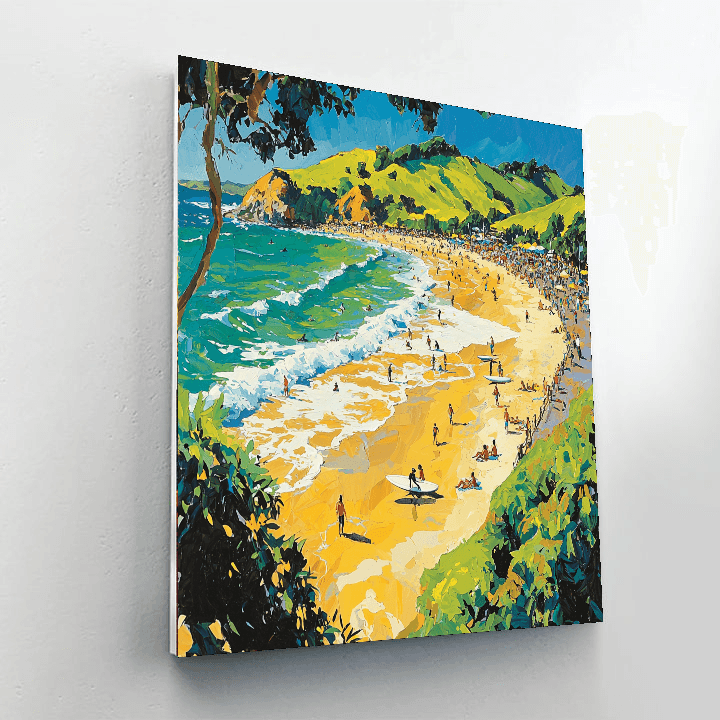 Bondi Beach Painting Number Kit