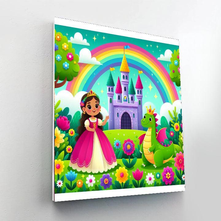 Fairy Tale Kingdom Quest DIY Paint By Numbers