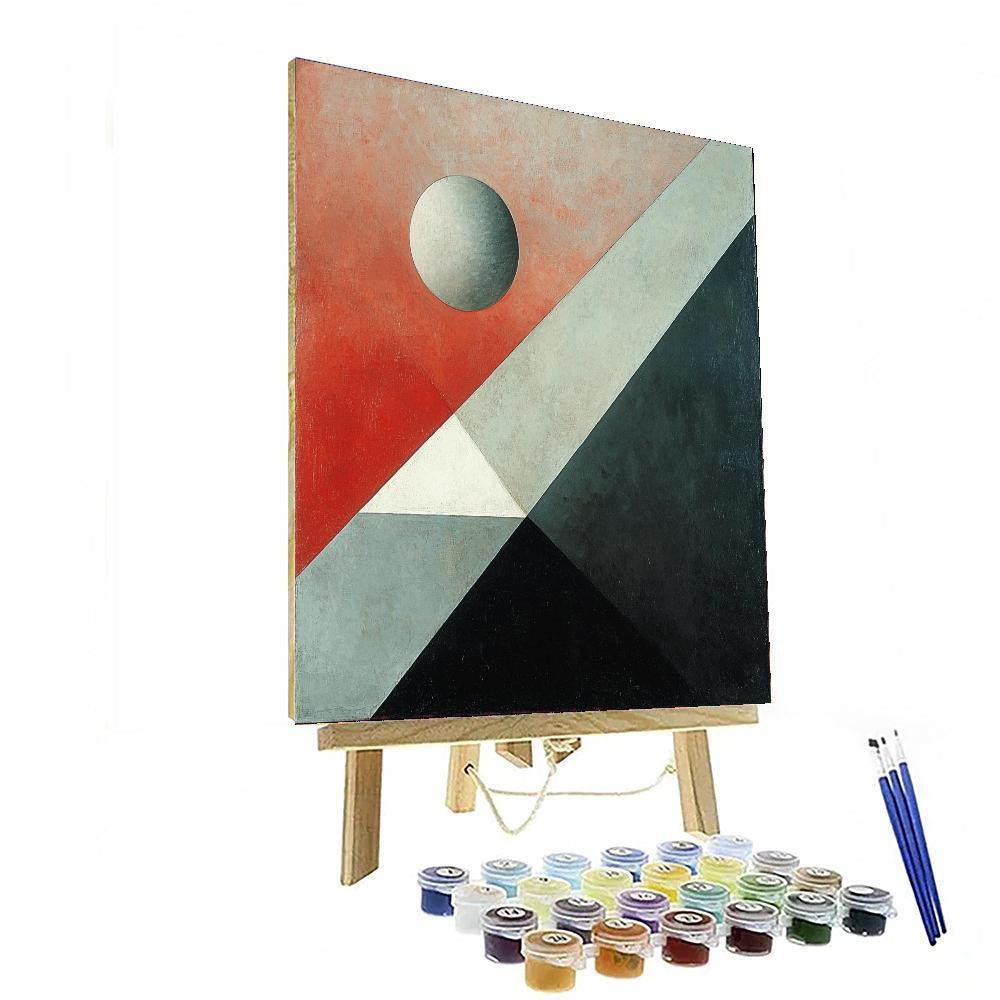 Kazimir Malevich Inspired Simplicity Of Balance  Paint By Numbers Kits