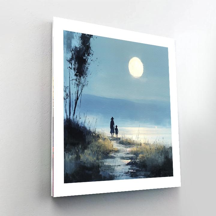 Moonlit Journey Paint By Number