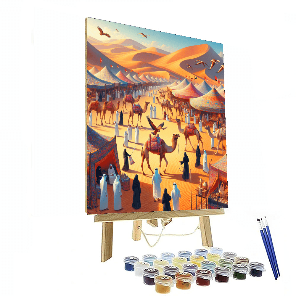 Al Dhafra Festival - Abu Dhabi, Uae Number Painting