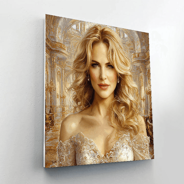 Nicole Kidman: Enigma Of A Southern Bell Painting Number Kit