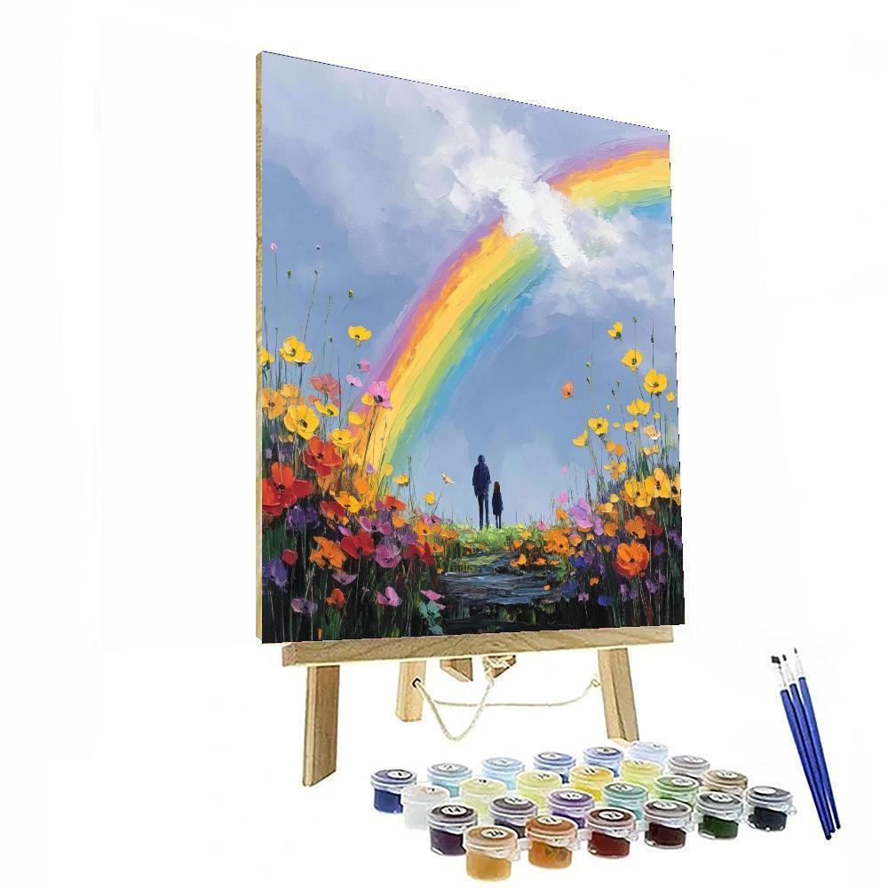 Rainbow Of Laughter Numbered Painting Kits