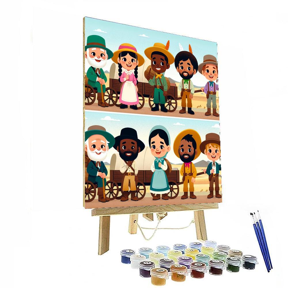 Playful Pioneers Numbered Painting Kits