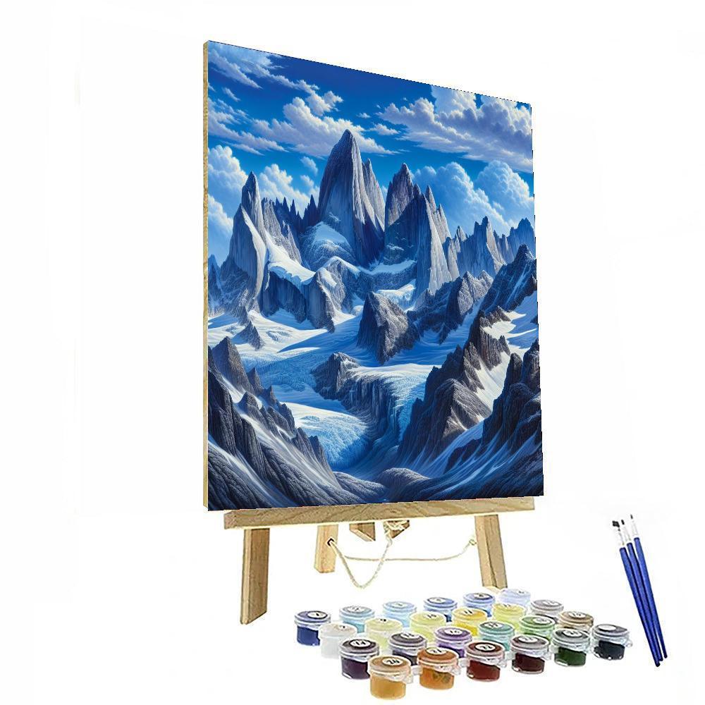 Mountain Majesty Vision Painting Number Kit