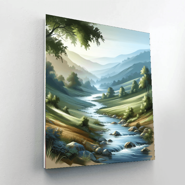 Nature's Tranquil Escape Paint By Number
