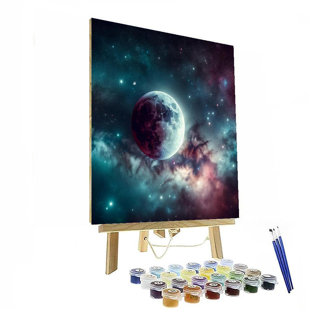 Lunar Eclipse Mystique Painting By Numbers Kit