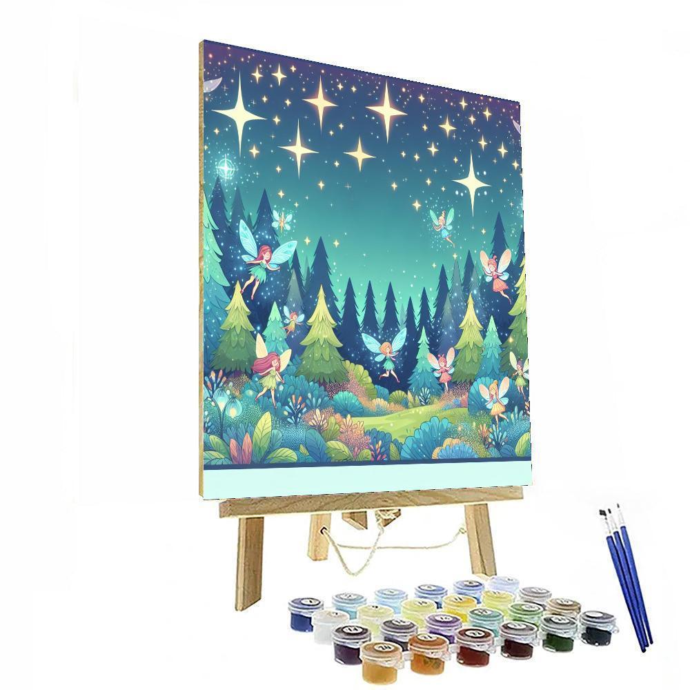 Mystic Fairy Woods DIY Paint By Numbers