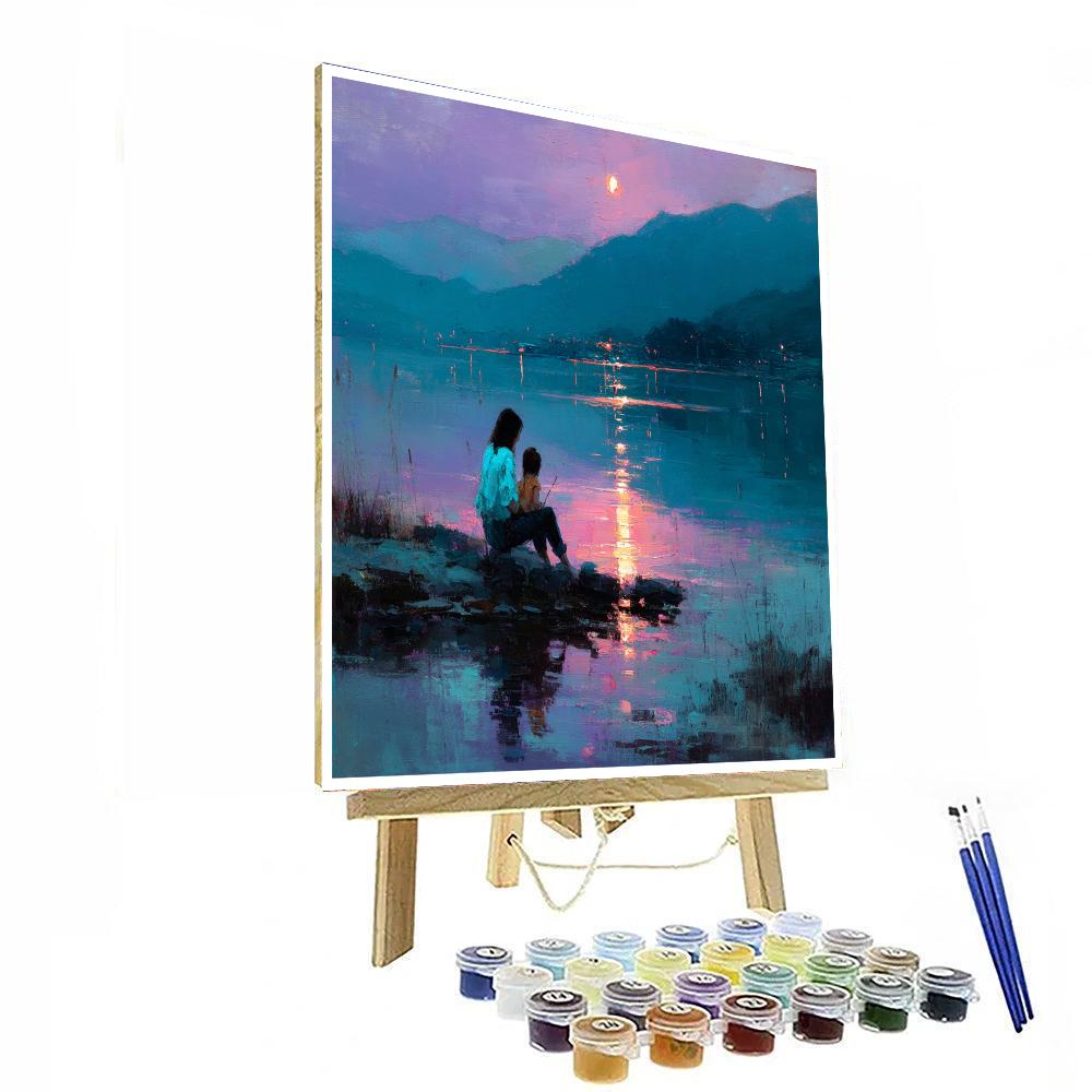 Evening Reflection Paint By Number