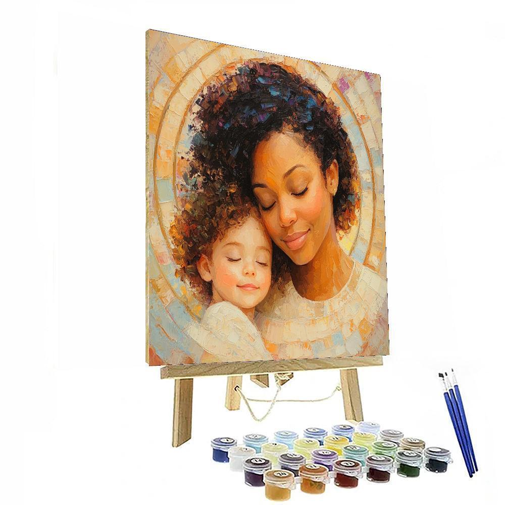 Mother's Heart And Soul Painting Number Kit