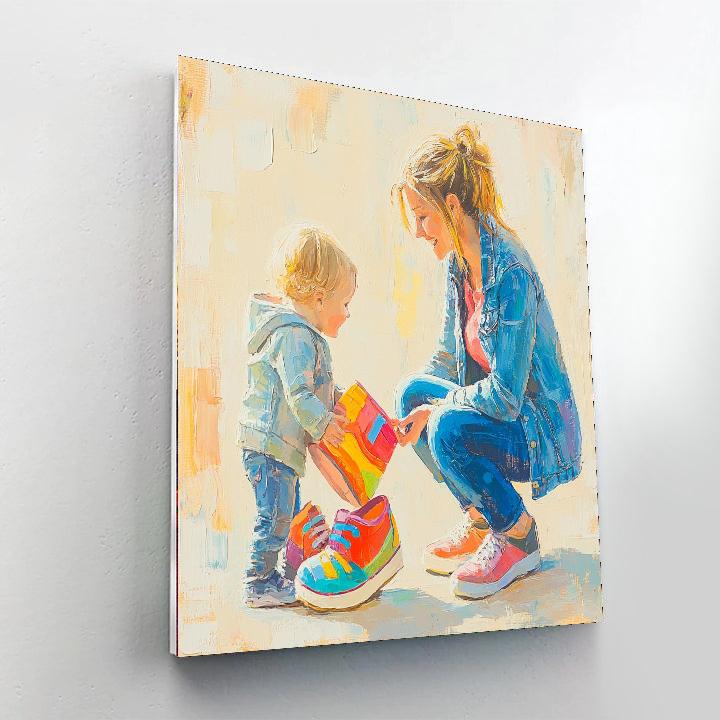 In Her Shoes Paint By Numbers