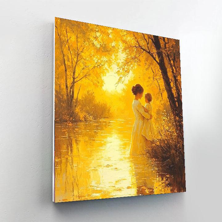A Loving Glow Painting Number Kit