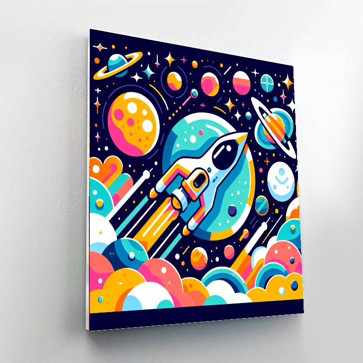 Star Voyage Number Painting