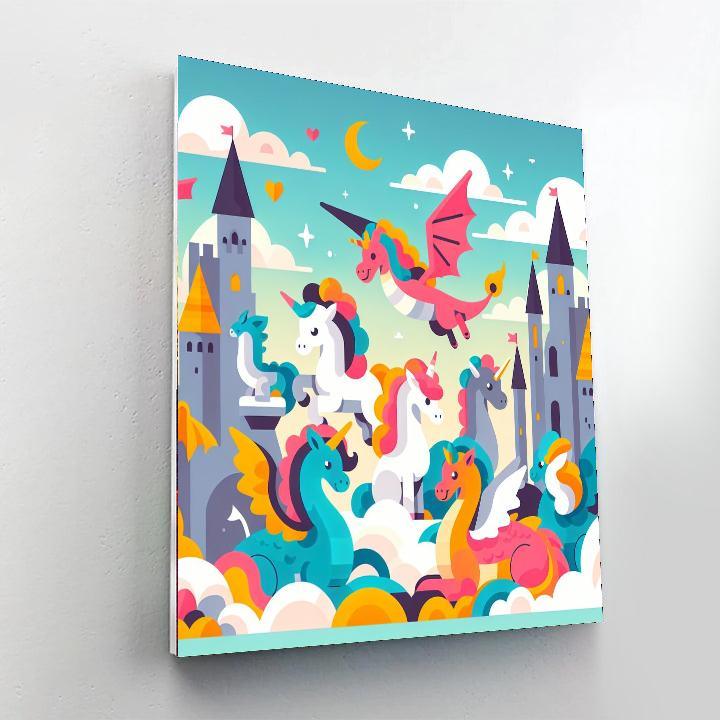 Mythical Creature Wonderland Paint By Number