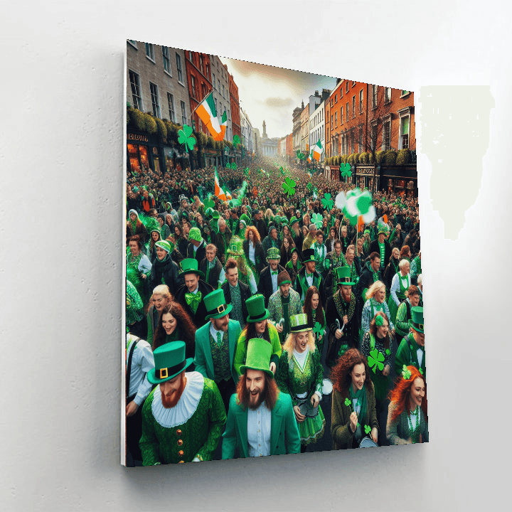 Saint Patrick's Day - Dublin Paint By Numbers