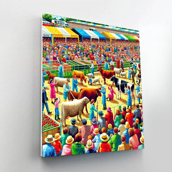 The Great Yorkshire Show - Uk Paint By Numbers Art