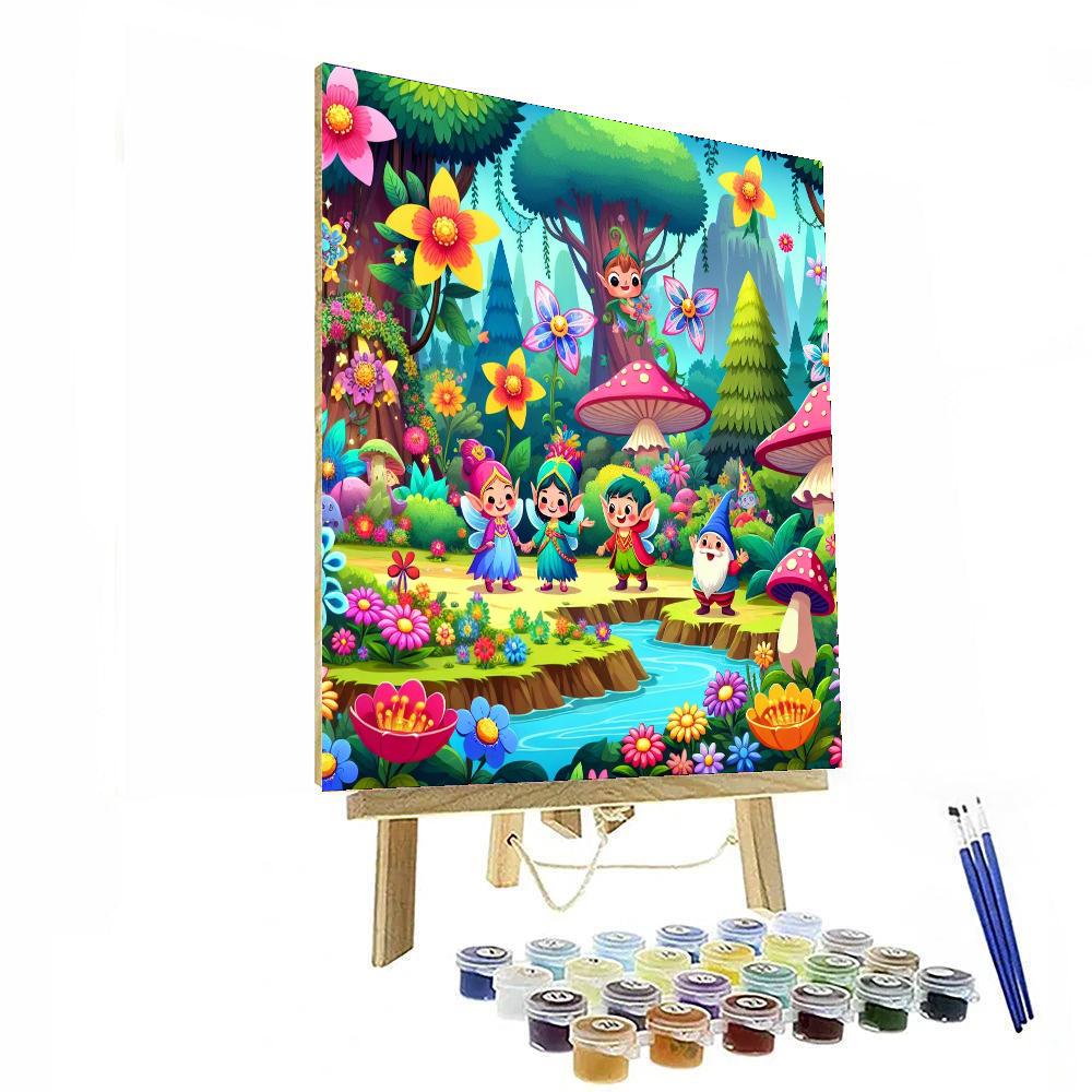 Exploration Of Enchanted Forests Number Painting