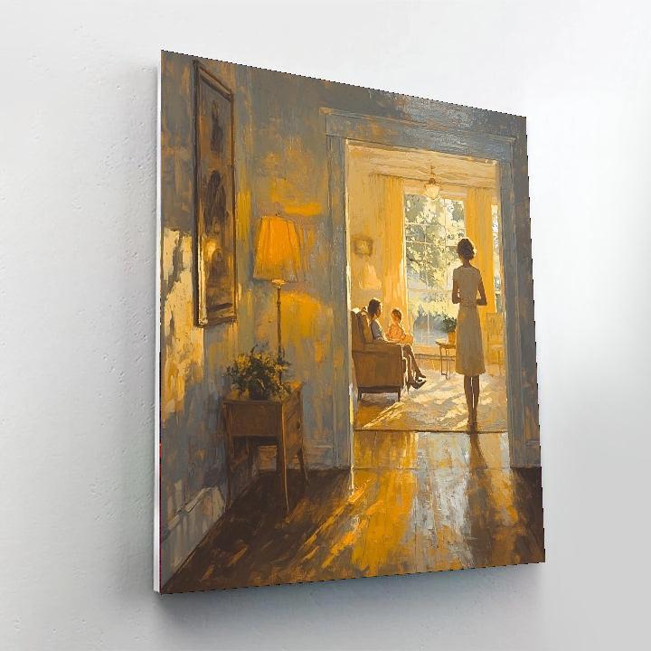 Through Her Eyes Number Painting