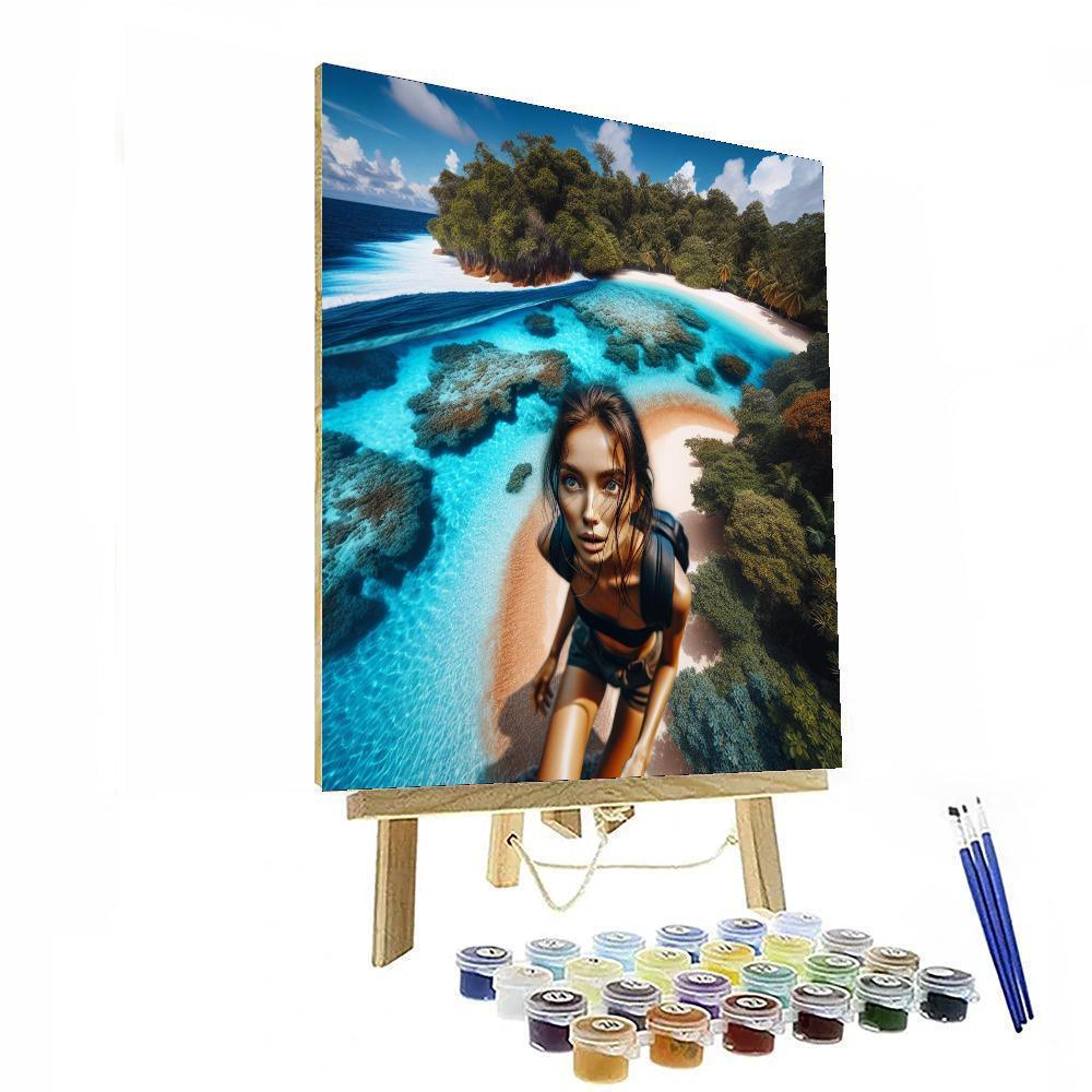 Moana's Island Spirit Painting By Numbers Kit
