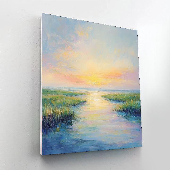 Edgar Degas Inspired Chasing Dawn  Paint By Numbers Kits