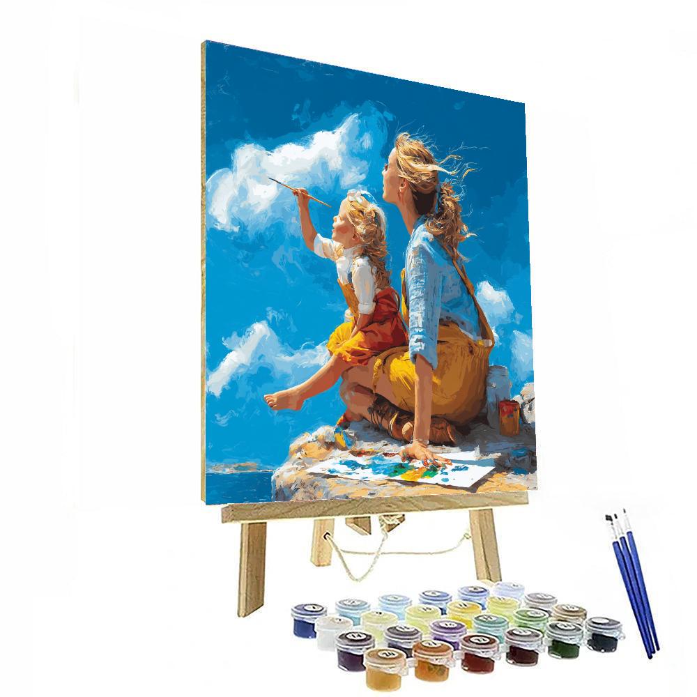 Painting The Sky Paint By Number