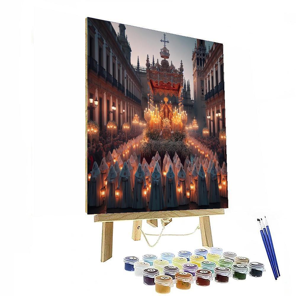 La Semana Santa Paint By Numbers Art
