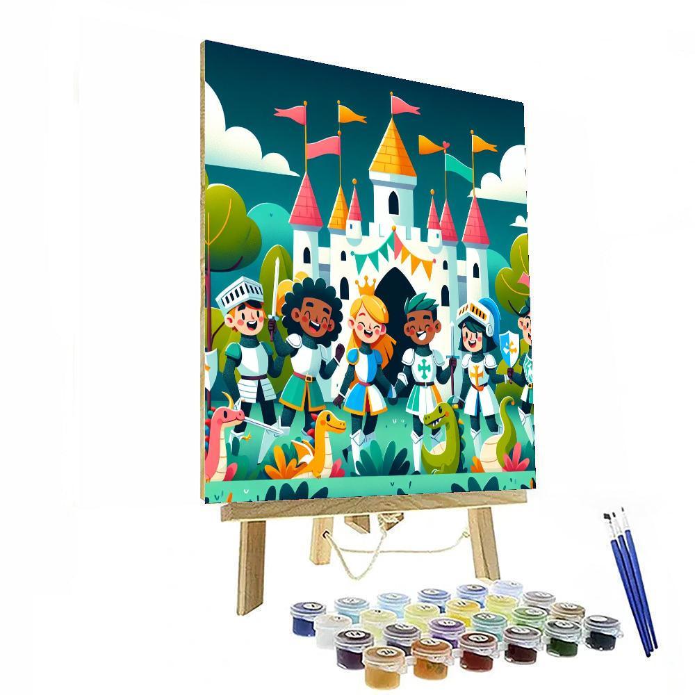 Enchanting Castle Quest Numbered Painting Kits