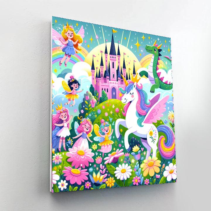 Magical Creature Kingdom Numbered Painting Kits
