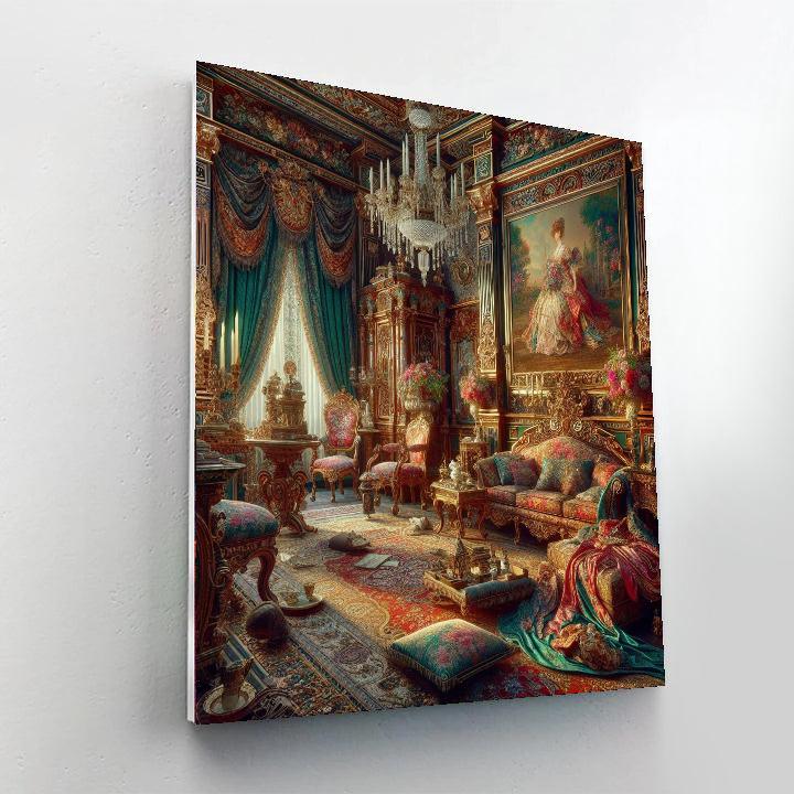 Elegant Victorian Charm Paint By Numbers