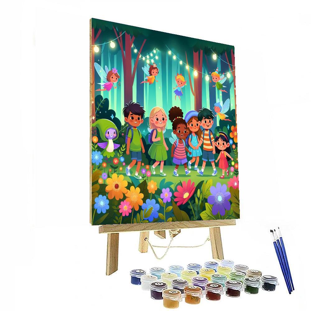 The Magical Forest Adventure DIY Paint By Numbers