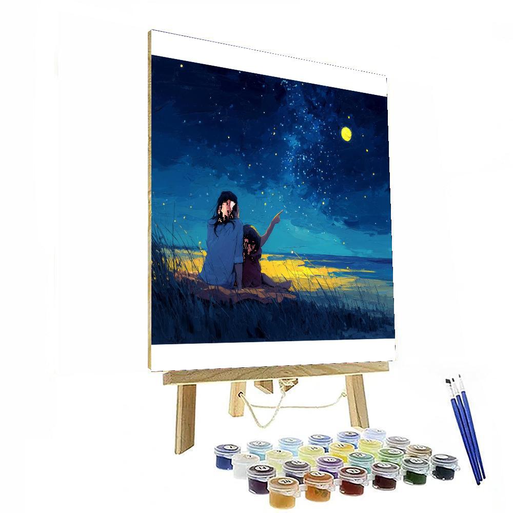 Stars In Our Eyes Number Painting