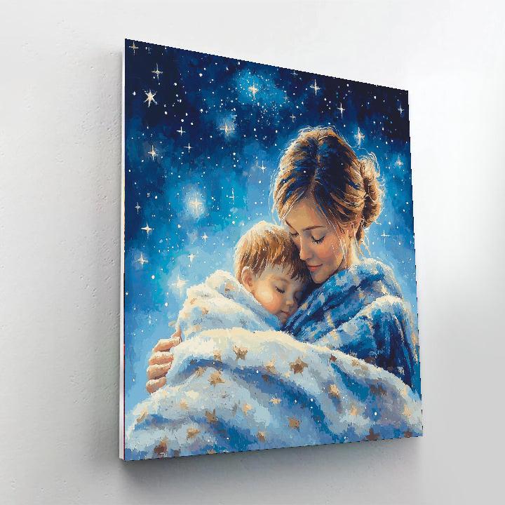 Cuddle Under The Stars DIY Paint By Numbers