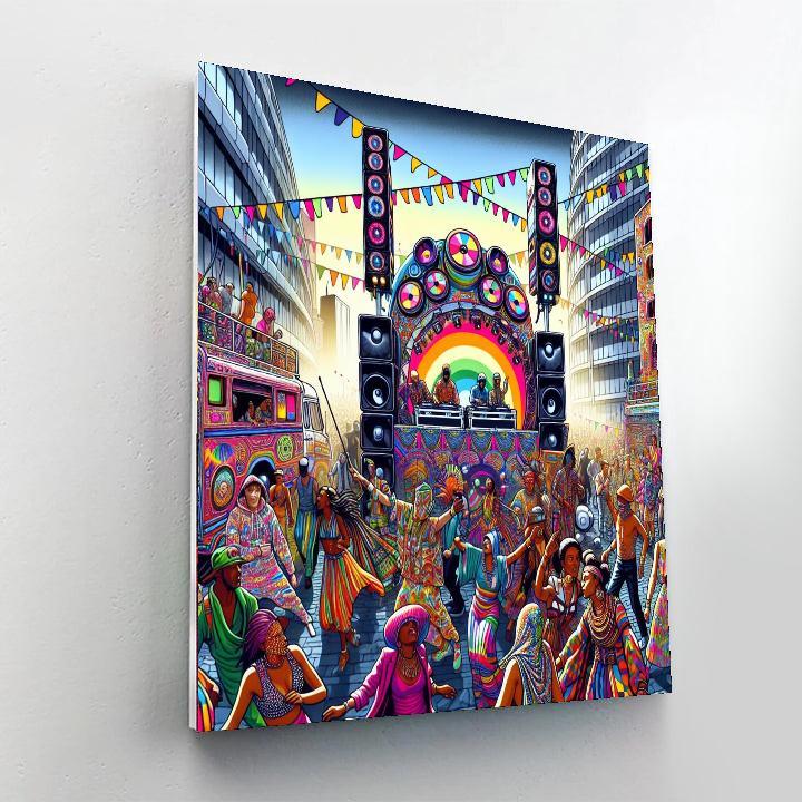 Love Parade - Germany Paint By Color