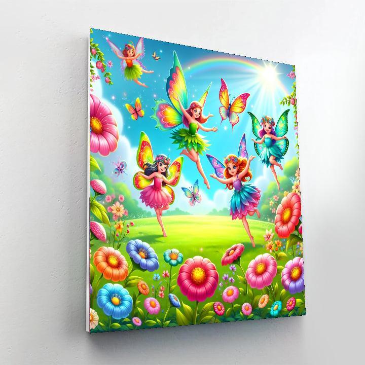 Dreamy Fairy Tale Garden Paint By Number