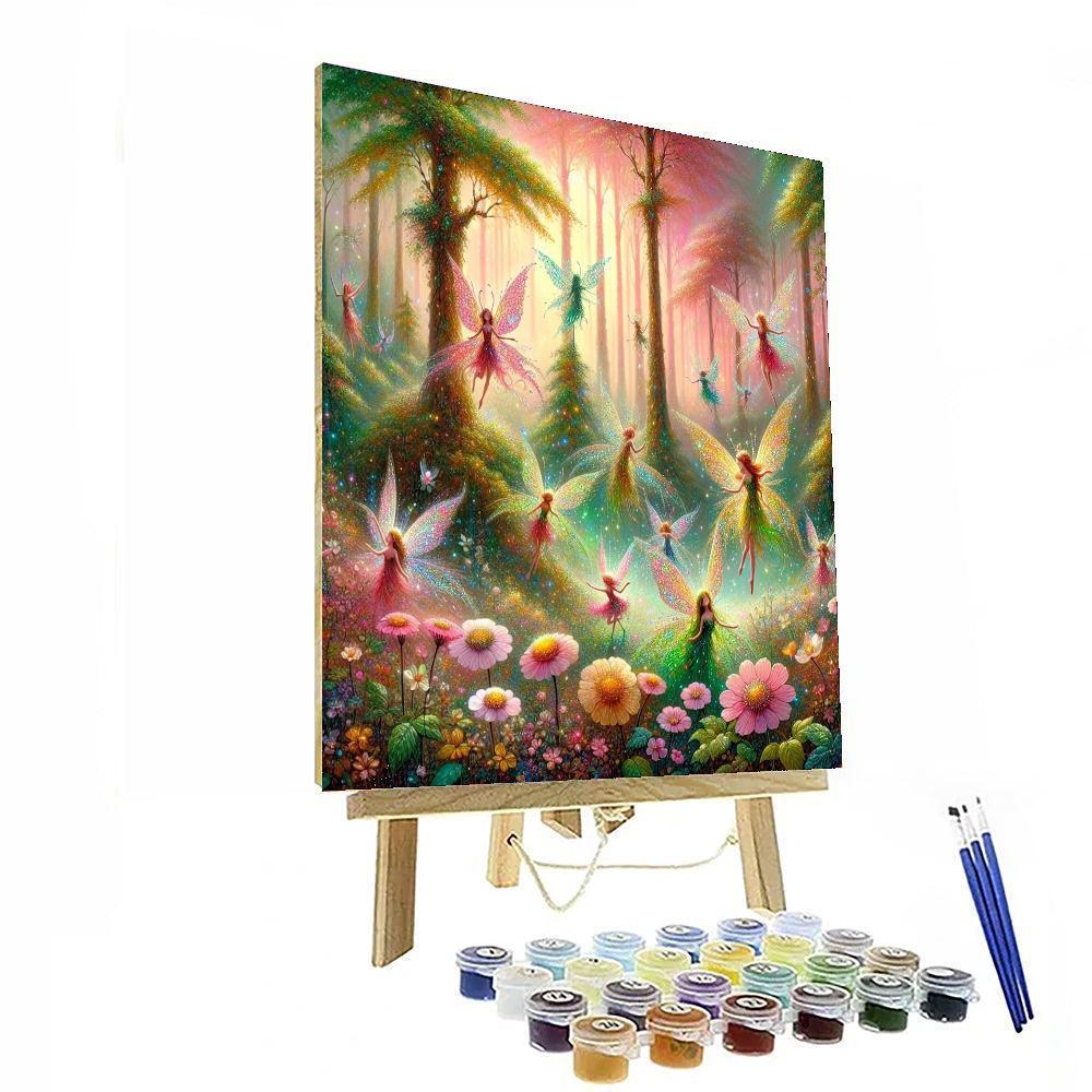 Dance Of The Fairies Paint By Numbers