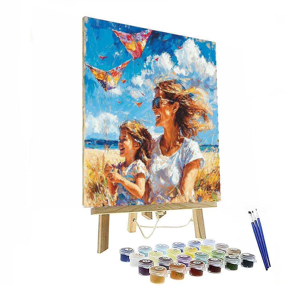 Kites In The Breeze Paint By Color