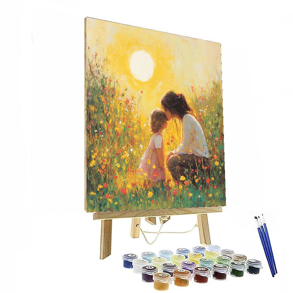 Kisses In The Sun DIY Paint By Numbers