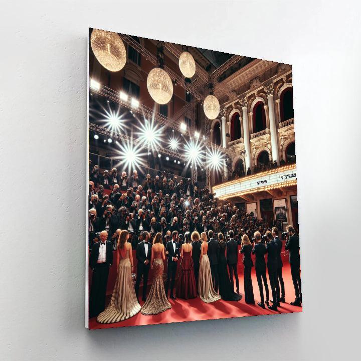 The Cannes Film Festival - France Numbered Painting Kits