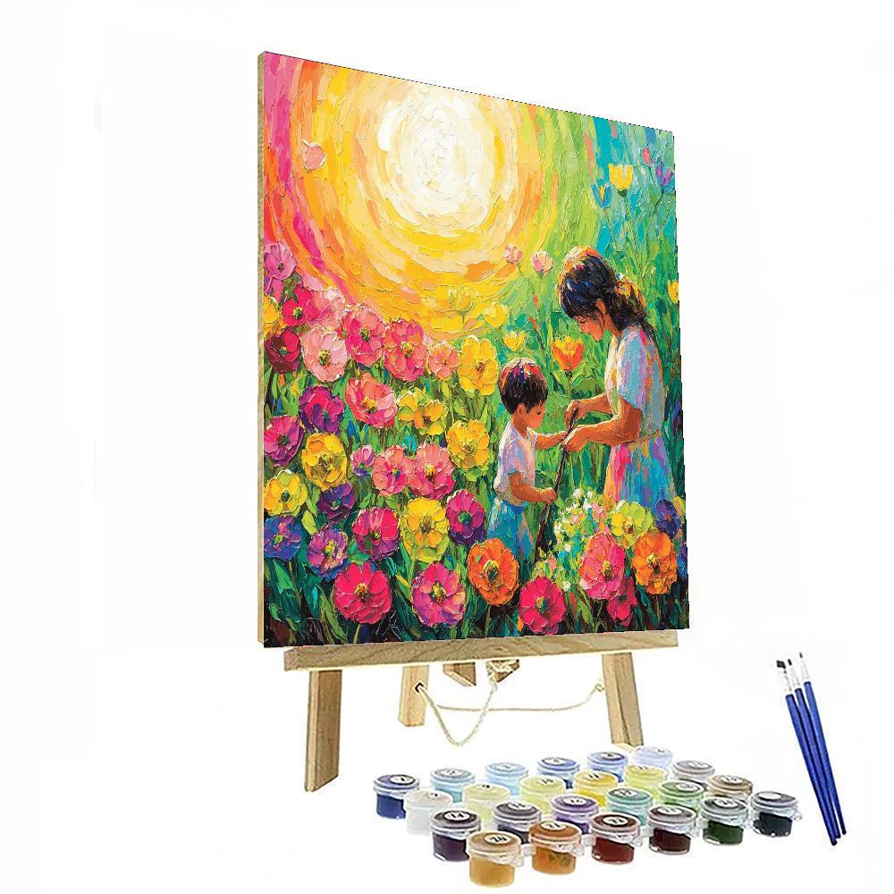 The Gift Of Togetherness Number Painting