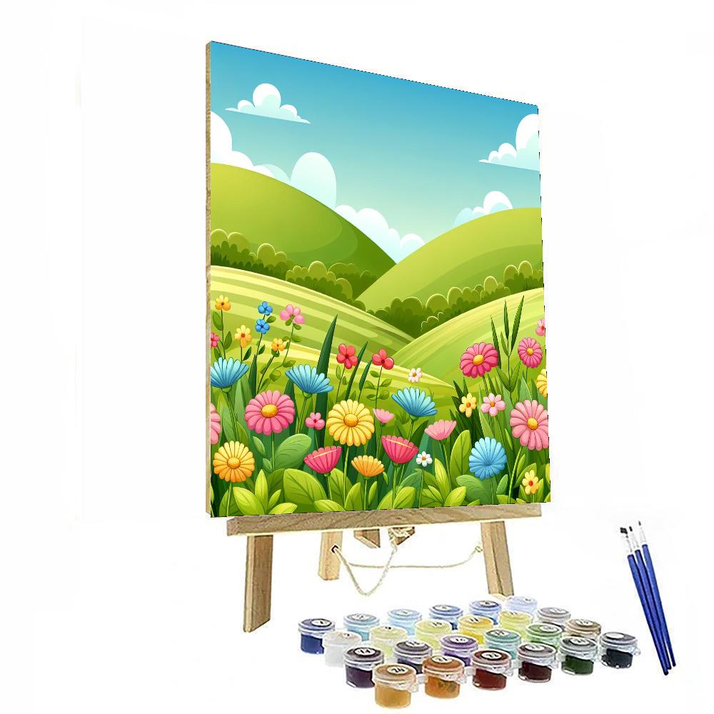 Majestic Meadows Paint By Numbers Art