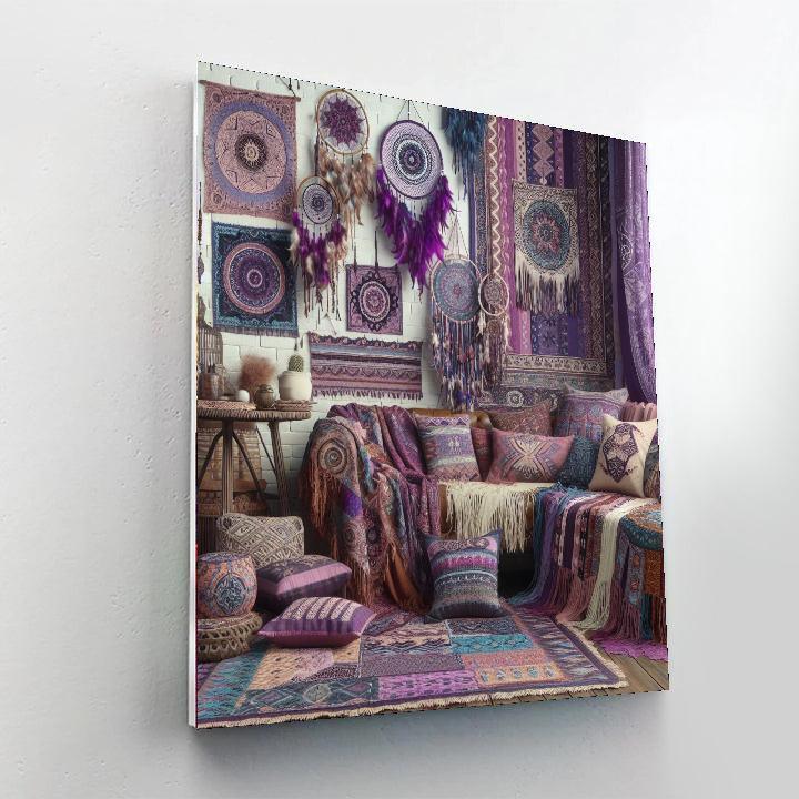 Groovy Bohemian Adventure Paint By Color