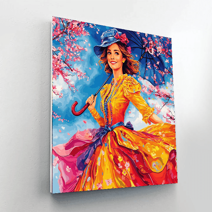 Emily Blunt: The Spirited Star Of Mary Poppins Paint By Numbers